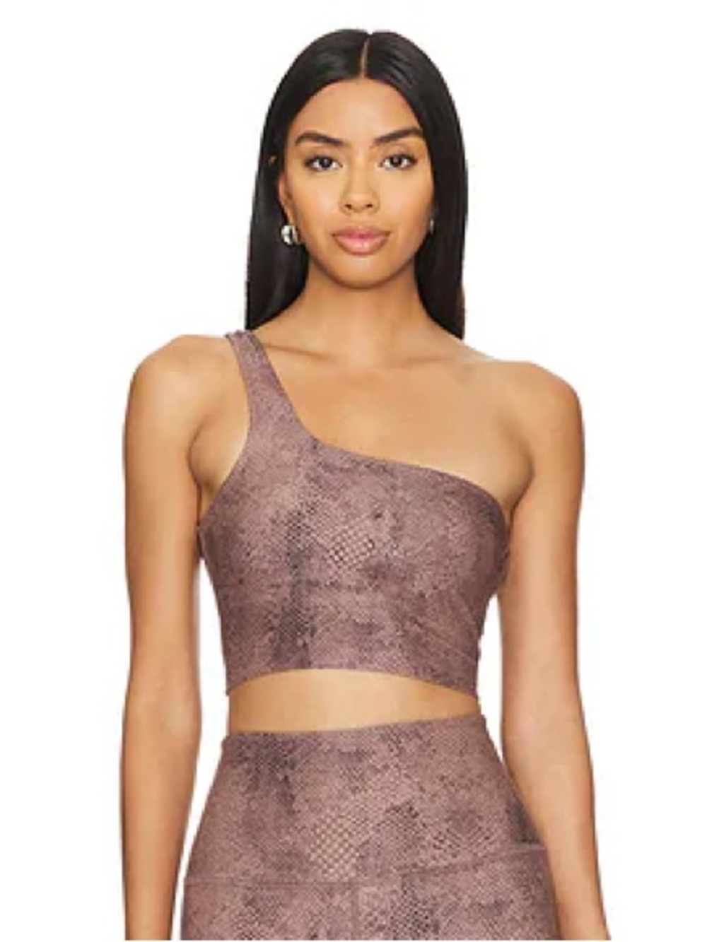 Beyond Yoga Softmark One-Shoulder Cropped Tank